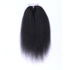 Kinky Straight Swiss Lace 10 &quot;100% Brazilian Virgin Hair